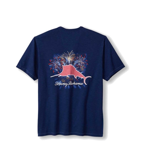 T-shirt Homme Bleu Marlin Classics "Best Fin Forward" - Blanc - Taille L - Occasion